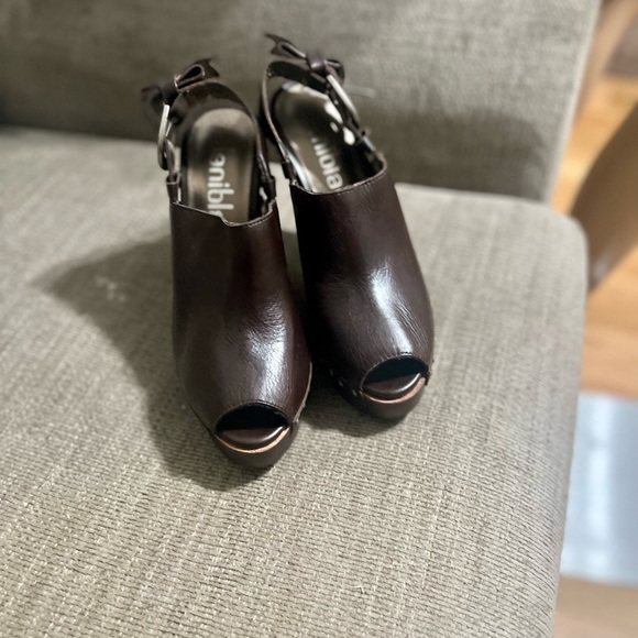 Daniblack Open Toe Bohemian Clog size 7 - Picture 2 of 5